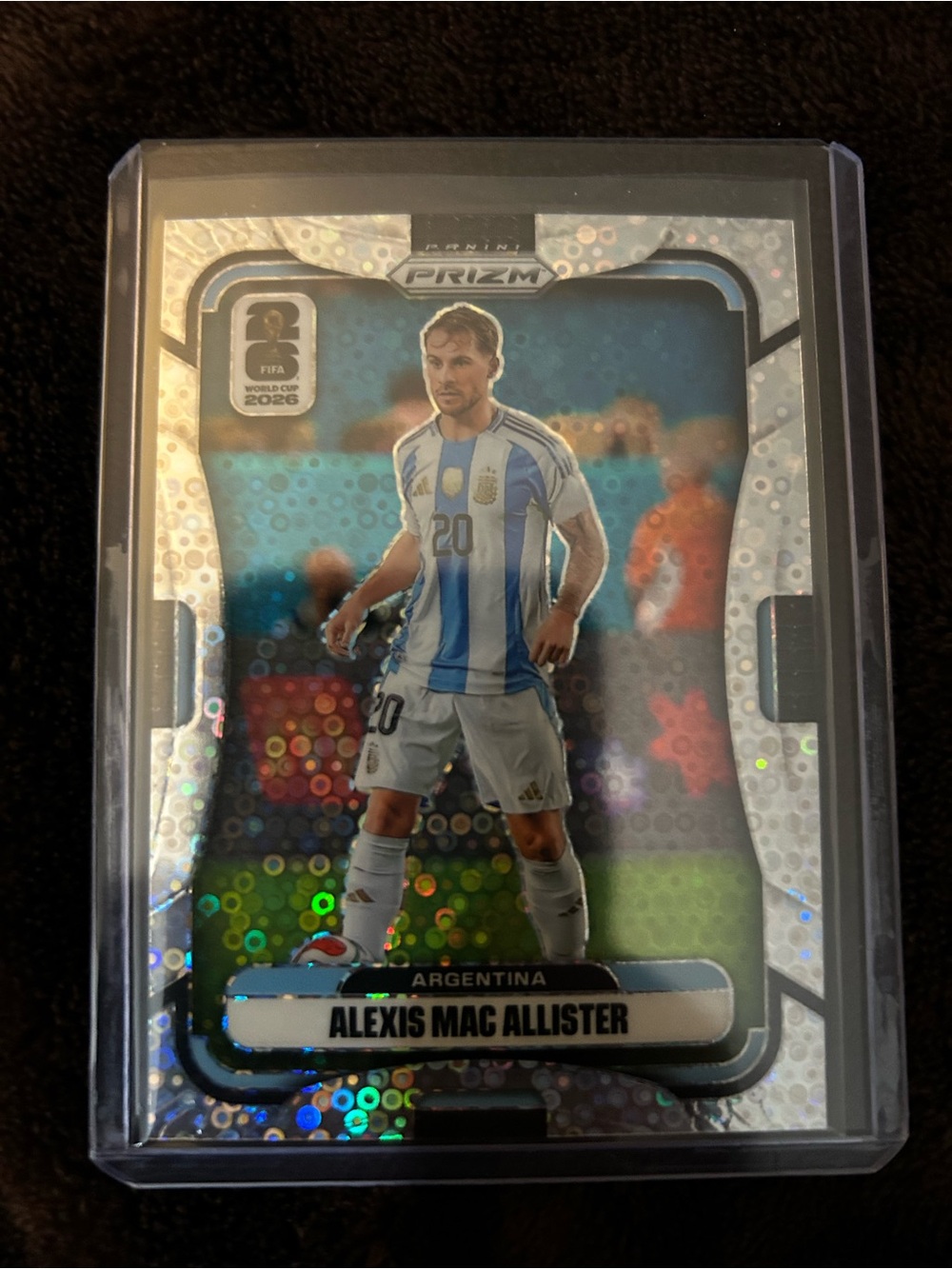 Panini Prizm Argentina Soccer Card - Blue & White